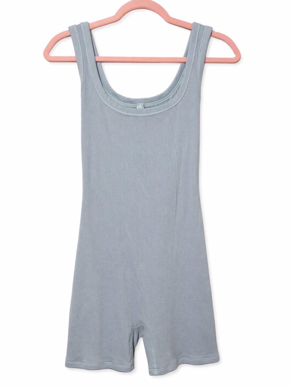Skims Opal Ribbed Tank Romper